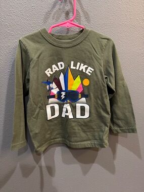 “Rad Like Dad" Long-Sleeve Tee